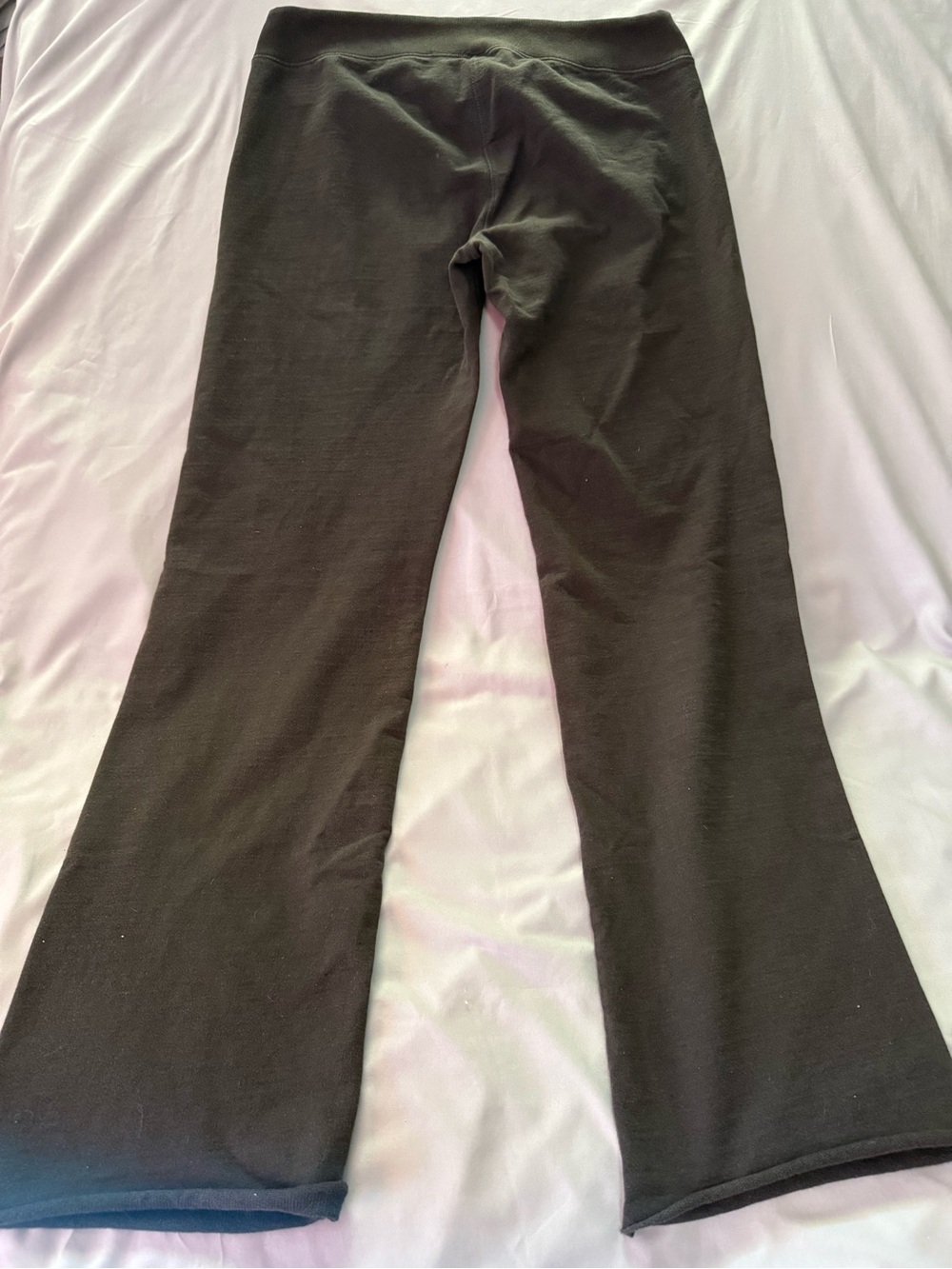 Women’s Lucky Brand Black Flare Wide Leg Lounge Sweat Pants Sz S